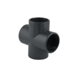 UH-PVC 90° Yapıştırma Muflu Kruva (İstavroz)