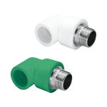 PP-R Altıköşe Erkek Dirsek PN 25