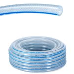 PVC Şeffaf Örgülü Su Hortumu