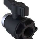 PP Çift Tarafı Dişi Çıkışlı Single Vana